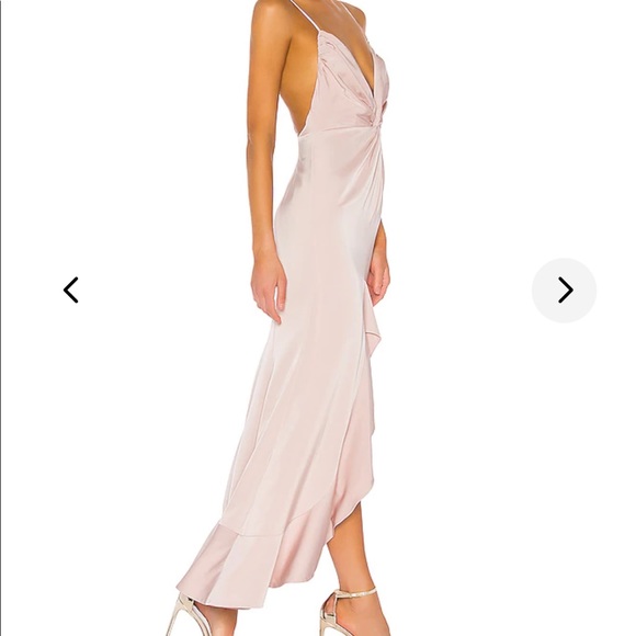 NWT Never Worn Lovers and Friends Pink Gown - Picture 8 of 9